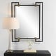 preview thumbnail 3 of 4, Uttermost Ivey Rectangle Industrial Mirror - 32.5"W x 42"H x 2.5"D