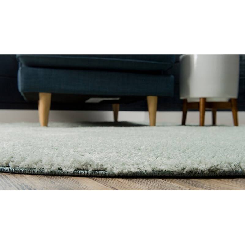 Solid/Striped Zoit Collection Area Rug