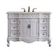 preview thumbnail 9 of 10, Elegant Lighting VF38848 Oakland 48" Free Standing Single Basin Vanity