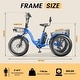preview thumbnail 20 of 34, DoCred 20"x4" Fat Tire Electric Tricycle, 48V 500W with 7 Speed Ebike