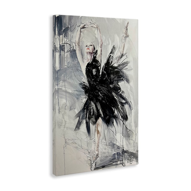 Stupell Graceful Dancer Abstract Canvas Wall Art Design By Lucille Lee