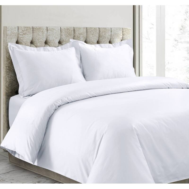 GOTS & OEKO-TEX Certified Organic Cotton Duvet Cover 300TC Sateen Weave