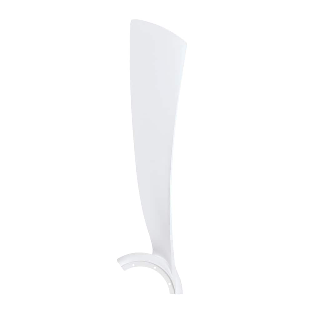 Wrap 60 inch Indoor/Outdoor Ceiling Fan Blade Set of 3 - Matte White - Matte White - 60 Inches