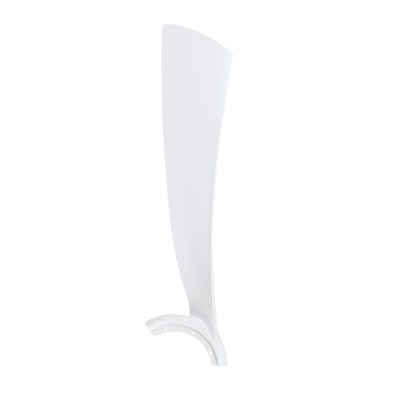 Wrap 60 inch Indoor/Outdoor Ceiling Fan Blade Set of 3 - Matte White - Matte White - 60 Inches