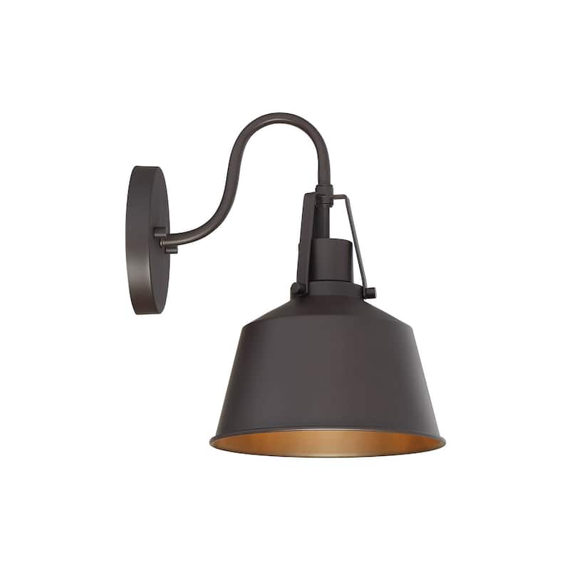 Meridian M50049 12" Tall Outdoor Wall Sconce with 10-1/2" Extension