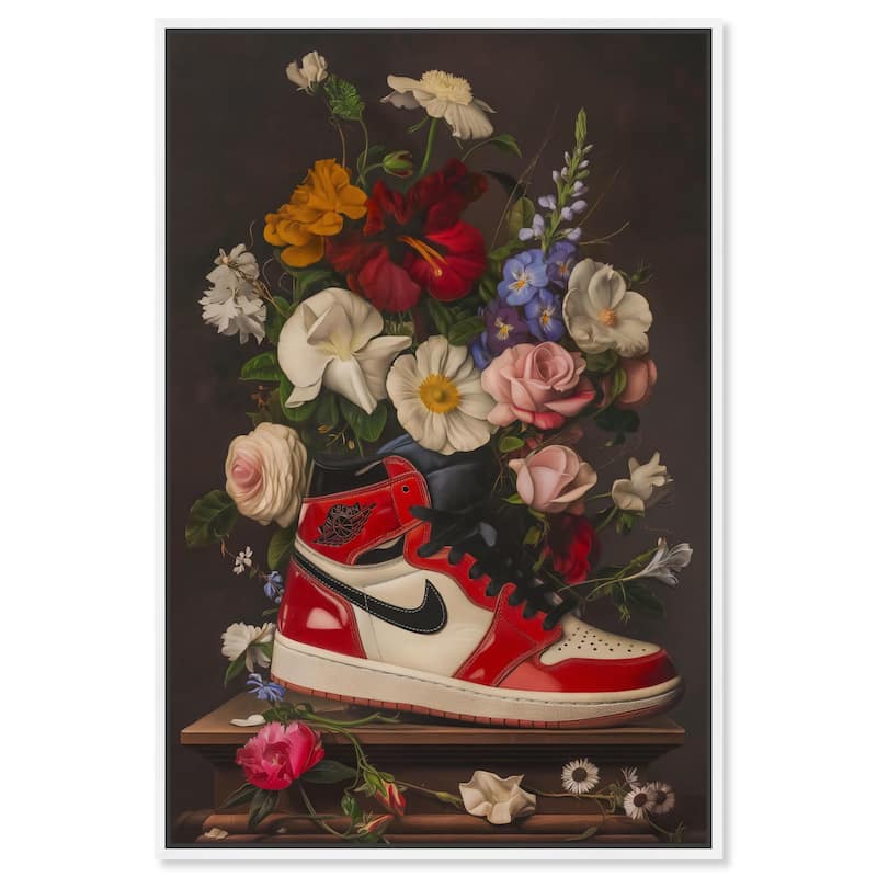 Sneaker Bouquet II Canvas by Art Remedy - White - 30" x 45"