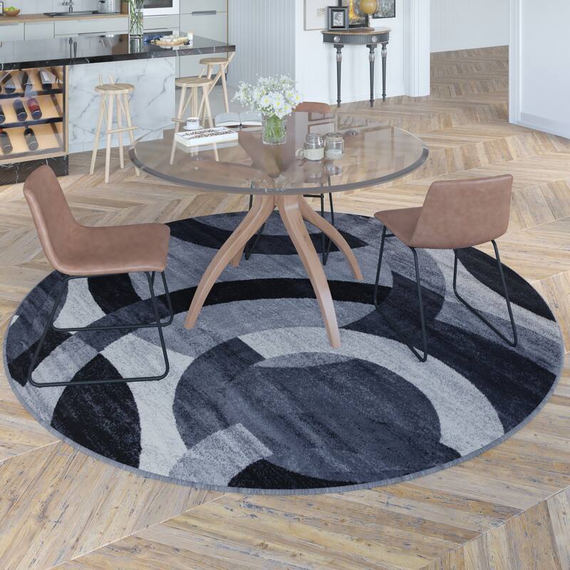 Modern Geometric Design Area Rug