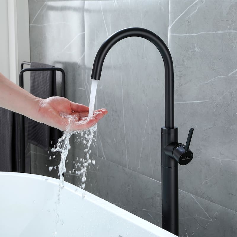 Freestanding Floor Mount Bath Tub Filler