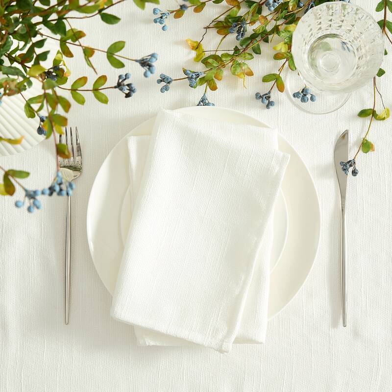 Villeroy & Boch Bristow Solid Texture Napkins, Set of 6 - 20x20 - Set of 6