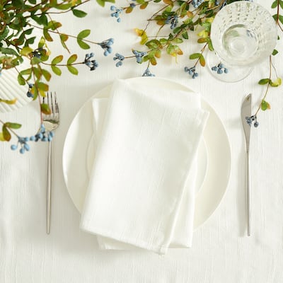 Villeroy & Boch Bristow Solid Texture Napkins, Set of 6 - 20x20
