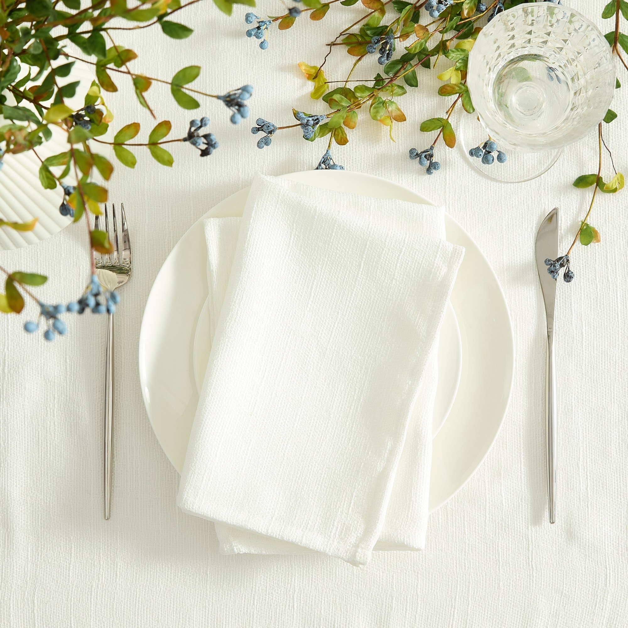 Villeroy & Boch Bristow Solid Texture Napkins, Set of 6 - 20x20