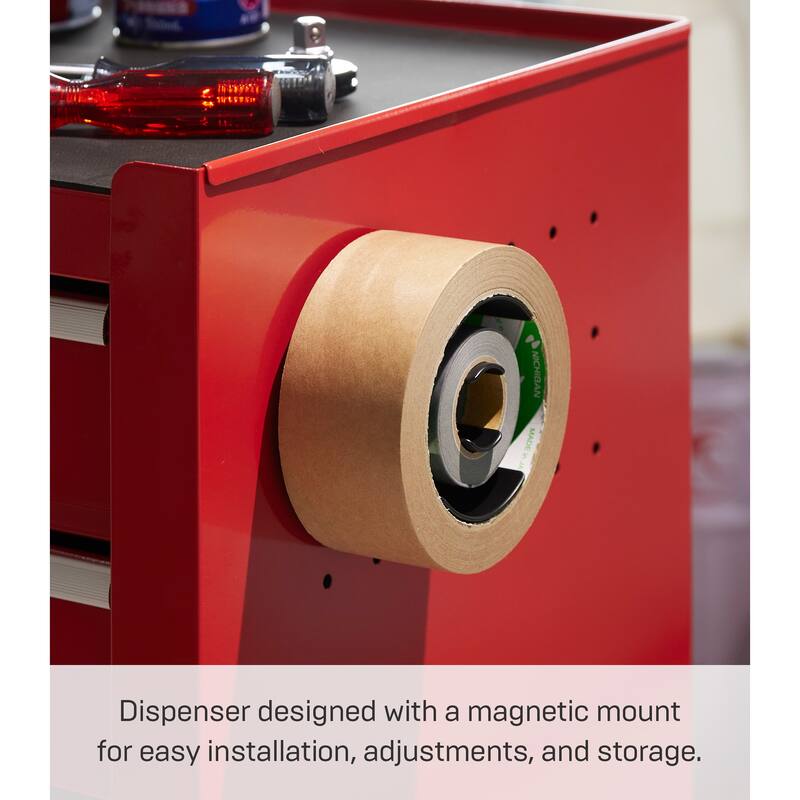 Yamazaki Home Magnetic Tape Holder, Steel - L 2.17 x W 3.66 x H 3.66 inches