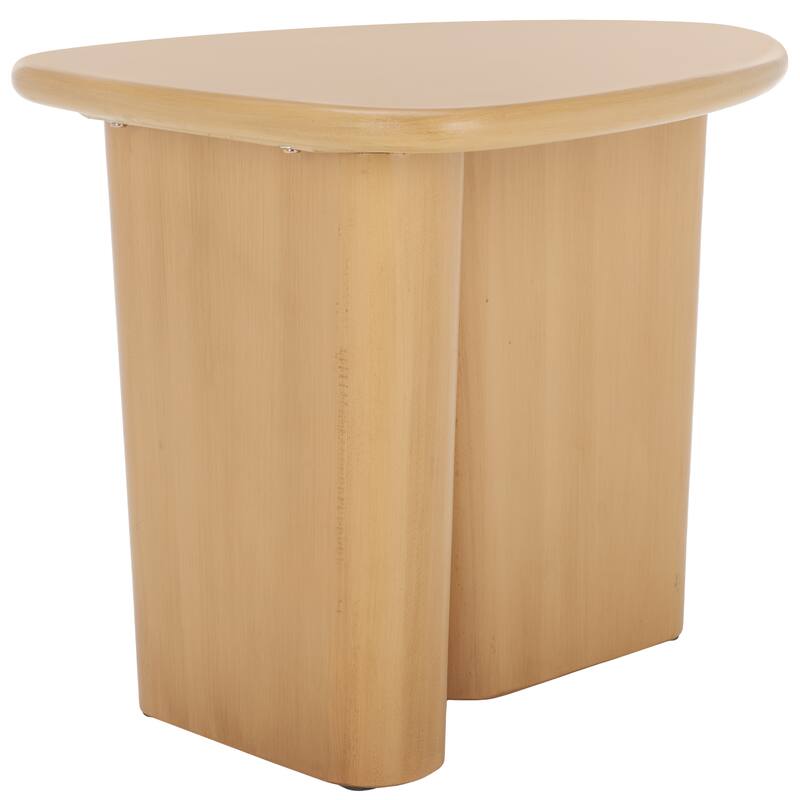 SAFAVIEH Gena End Table - 25.6 W In. x 20.8 In. D x 20.8 In. H - 26"W x 21"D x 21"H
