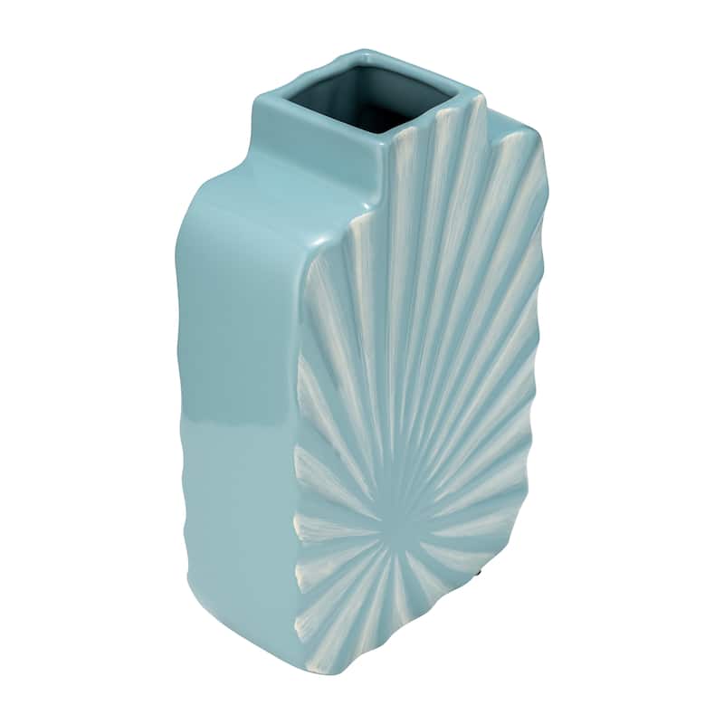 Sagebrook Home Coastal Artisan Vase Abstract