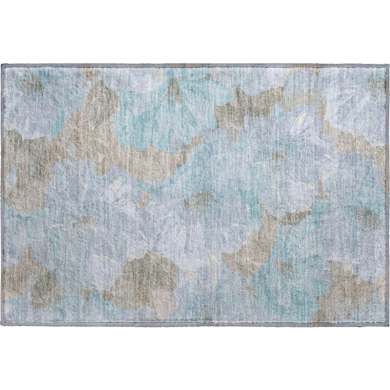 Premium Washable Super Soft Contemporary Floral Mayfield Rug