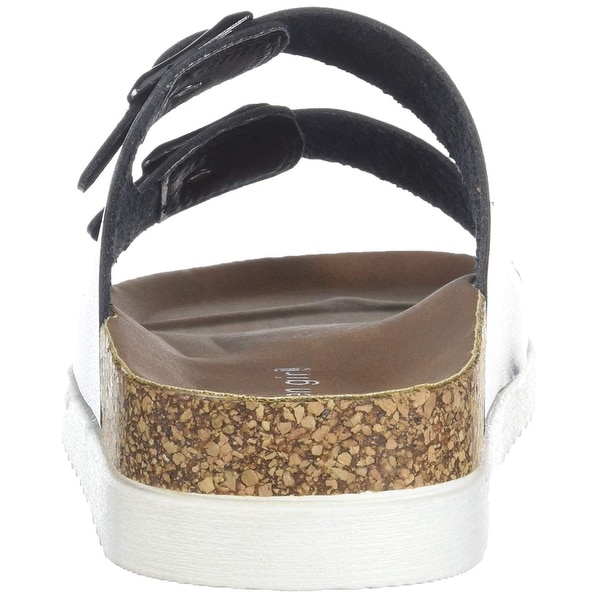 madden girl goldiie footbed sandals