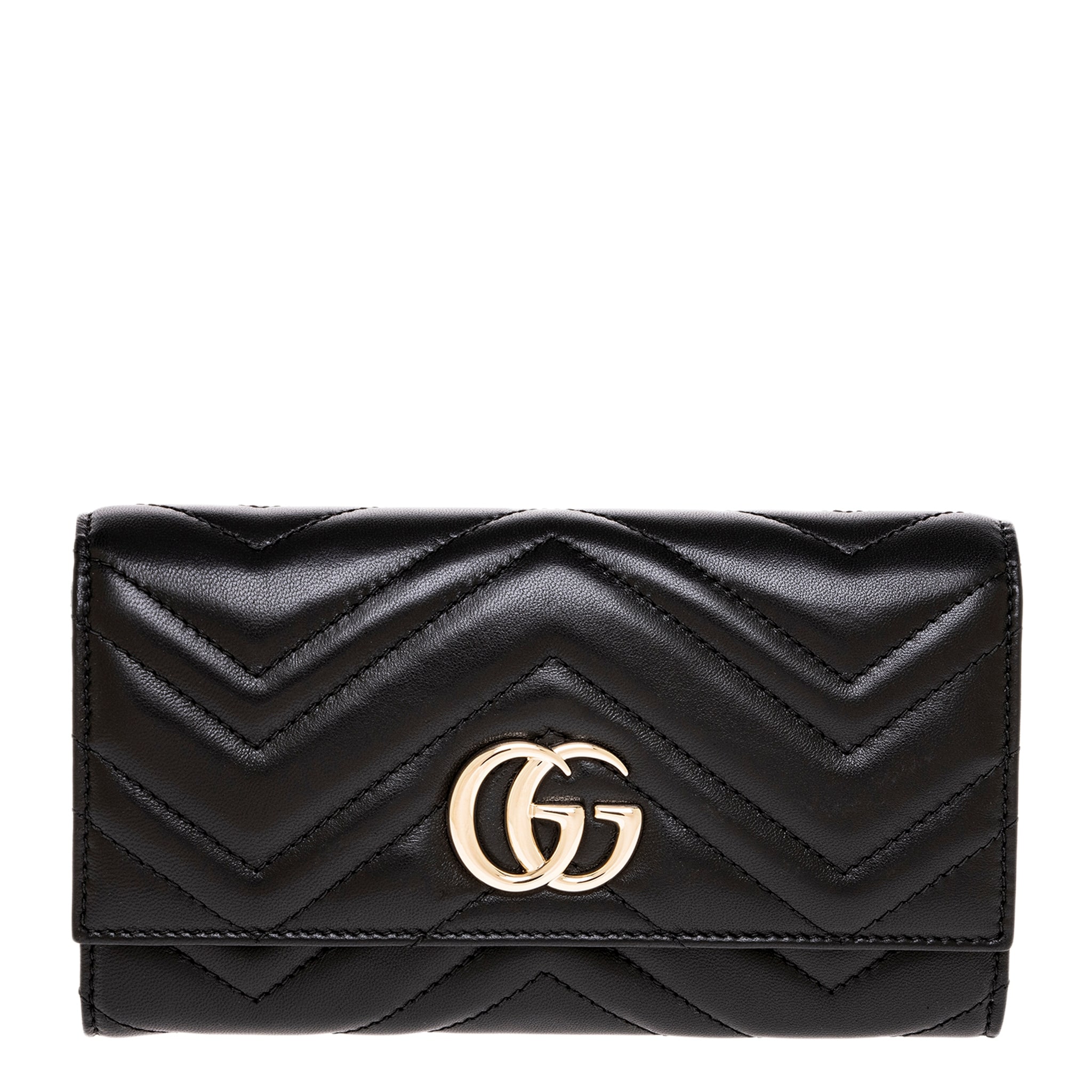 Gucci GG Marmont Continental Wallet - Overstock - 44016624