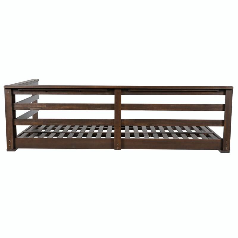 Country Patio Wooden Twin Size Swing Daybed Porch Swing Frame