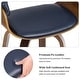 preview thumbnail 33 of 186, 26"/29" Faux Leather Swivel Bar Stools, Wood Counter Stool