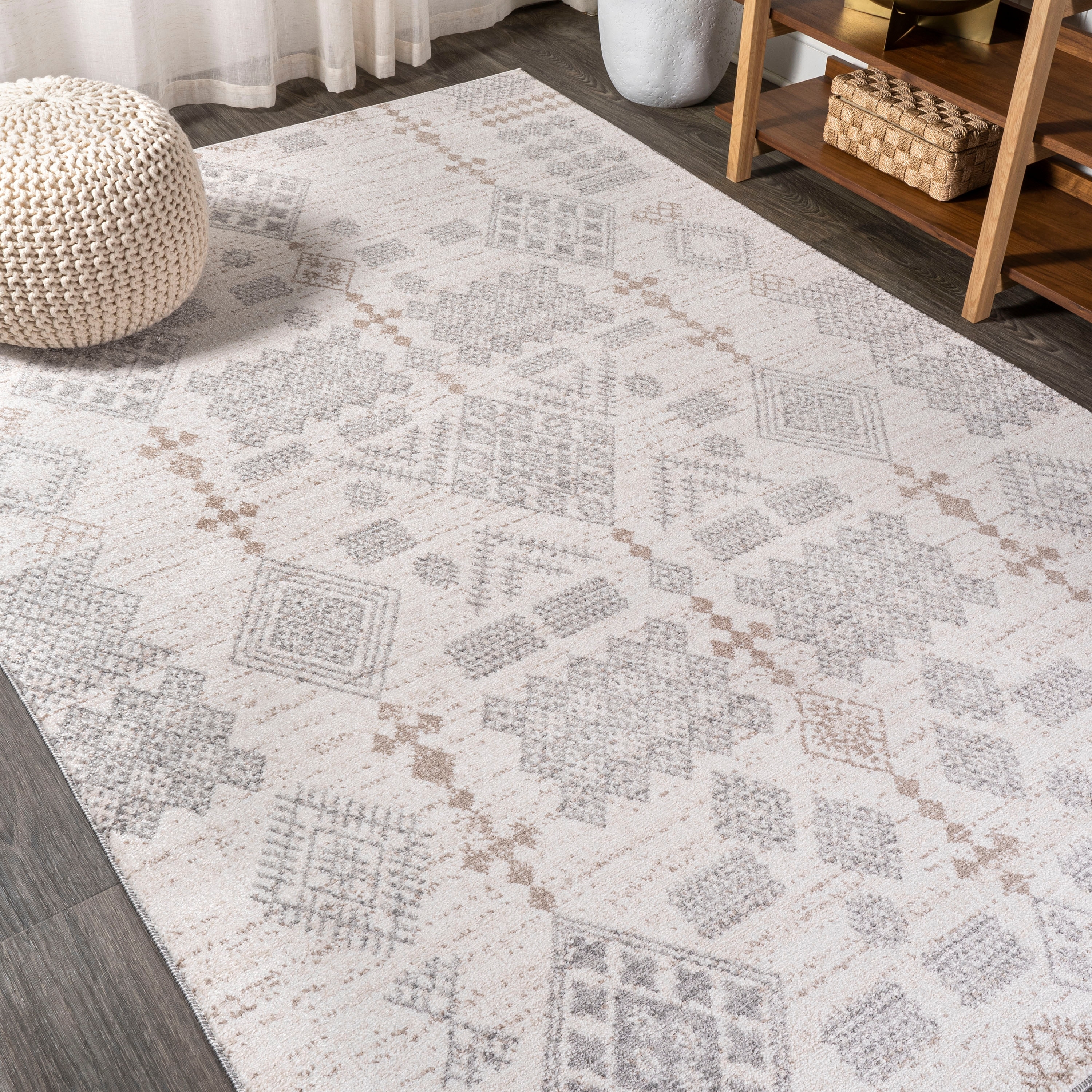 Jonathan Y Bhalil Berber Diamond Geometric Area Rug On Sale Overstock 31054018