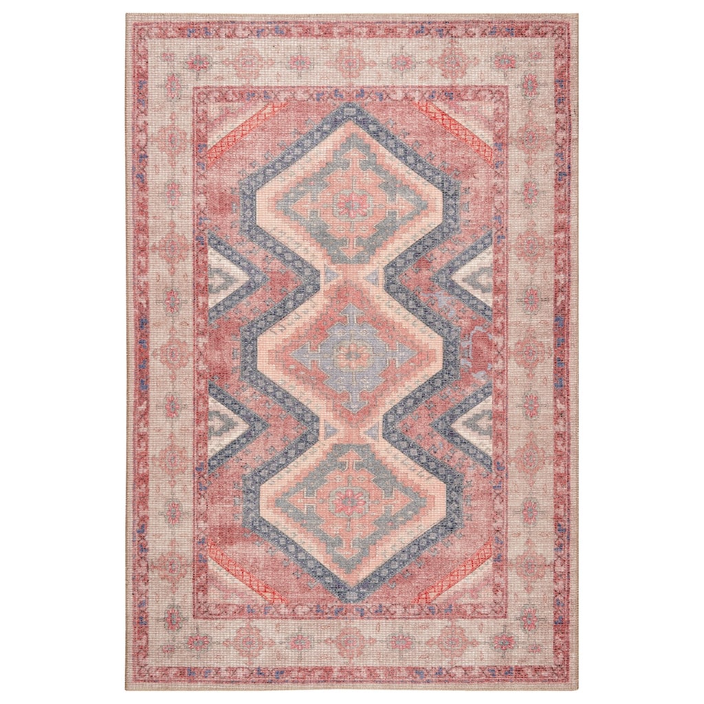 Terra by Obeetee Avalon Kazak Multi Rug