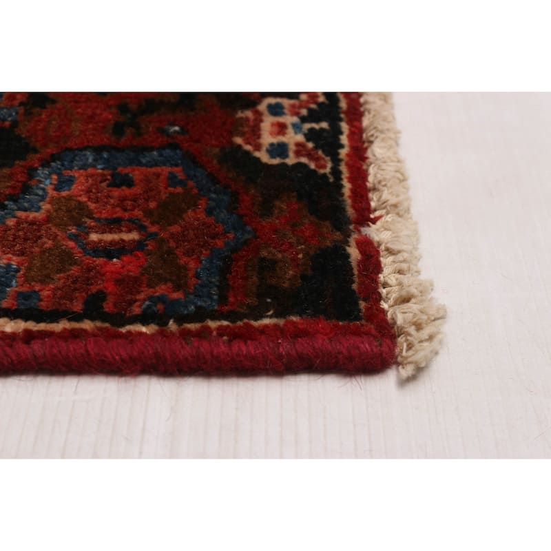 ECARPETGALLERY Hand-knotted Sarabi Red Wool Rug - 6'5 x 9'3