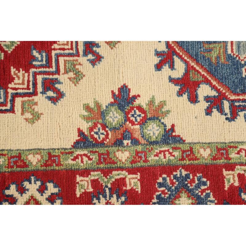 Kazak Runner Rug Handmade Hallway Wool Carpet - 2'10" x 25'6"