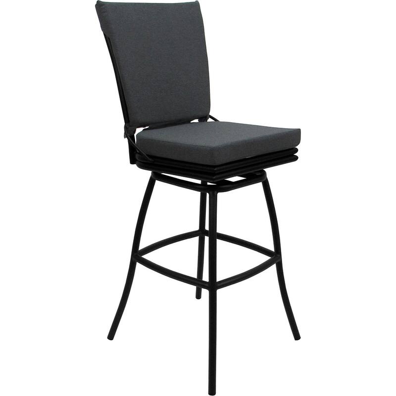 Outdoor Patio Counter 26" 30" Extra Tall 34" Bar Stool - Ofir Armless