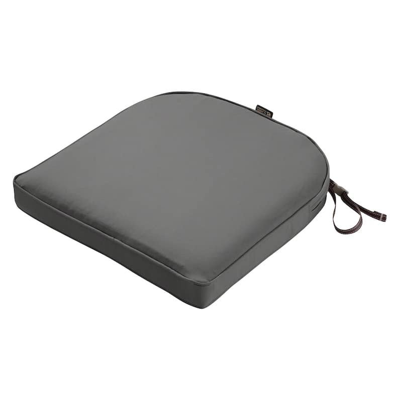 Montlake FadeSafe Contoured Patio Dining Seat Cushion-18"Lx18"Wx2"H