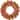 Jack-O-Lantern and Burlap Ribbon Halloween Wreath  20-Inch  Unlit