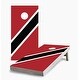 preview thumbnail 1 of 5, Trinidad and Tobago Flag Cornhole Game (Choose Wraps or Boards) 2x4 Boards (24" x 48") - Include ALL Accessories