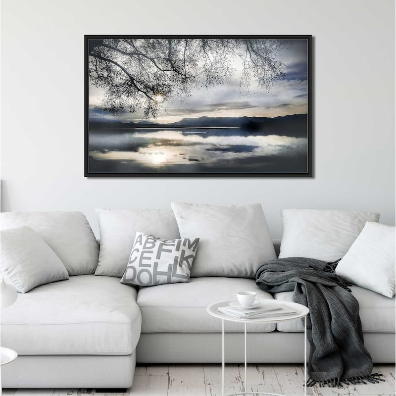 "Staffelsee Lake" Print on Floating Canvas