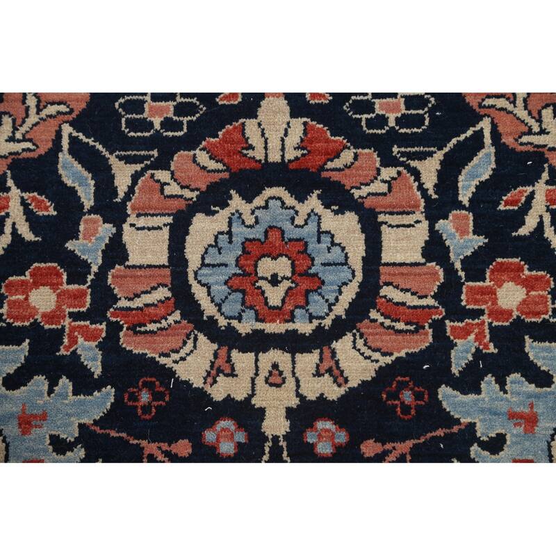 Sultanabad Ziegler Turkish Oriental Wool Area Rug Hand-knotted Carpet - 9'9" x 13'0"