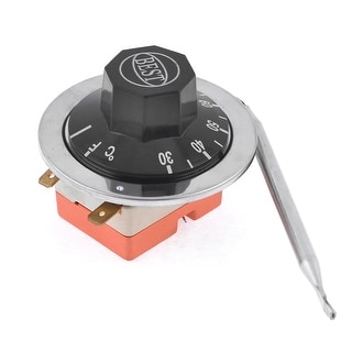 30-80 Celsius Adjustable Temperature Controller Capillary Thermostat ...