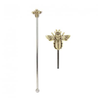 Set Of 4 Bee S Swizzle Sticks