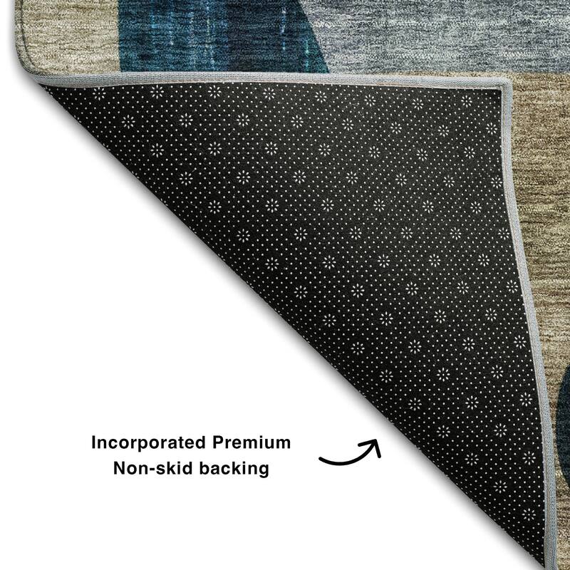 Premium Washable Super Soft Contemporary Mayfield Rug