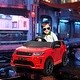 preview thumbnail 9 of 8, 12V Kids Ride-On Land Rover Discovery Sport Electric Car with Remote Control, Adjustable Speed & Realistic Features - Red