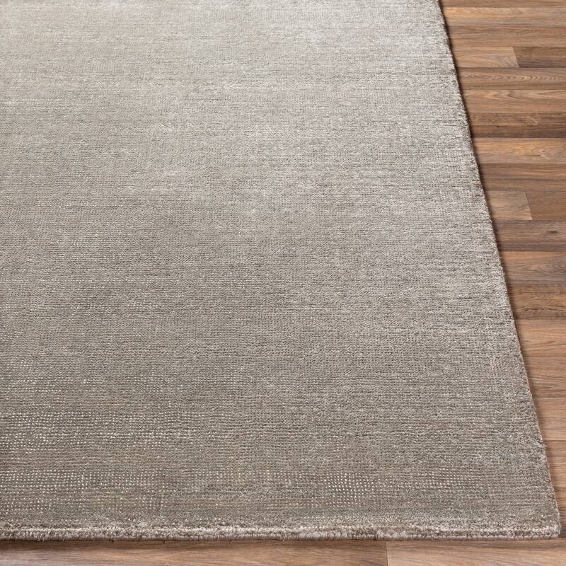 Alise Handmade Nylon Solid Area Rug