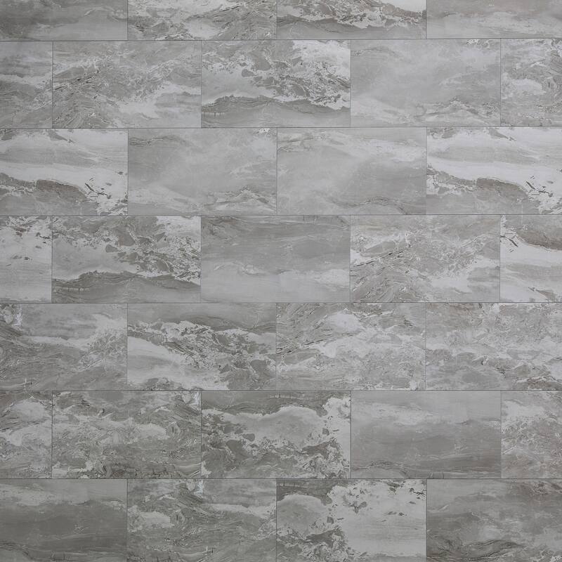 Palisade Wall Tile Shower Kit - 4.5x11in Sample - Smoky Sky