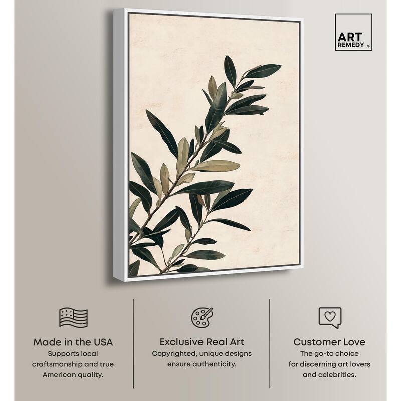 Verdant Virtue I Canvas by Art Remedy