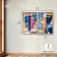 preview thumbnail 18 of 41, Abstract Mask Series Living Room Set Shadowbox Print by Art Remedy