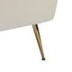 preview thumbnail 67 of 89, HULALA HOME 1ida Modern Velvet Tufted Accent Armchair with Gold Metal Legs