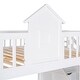 preview thumbnail 33 of 50, Full-Over-Full Bunk Bed with Changeable Table