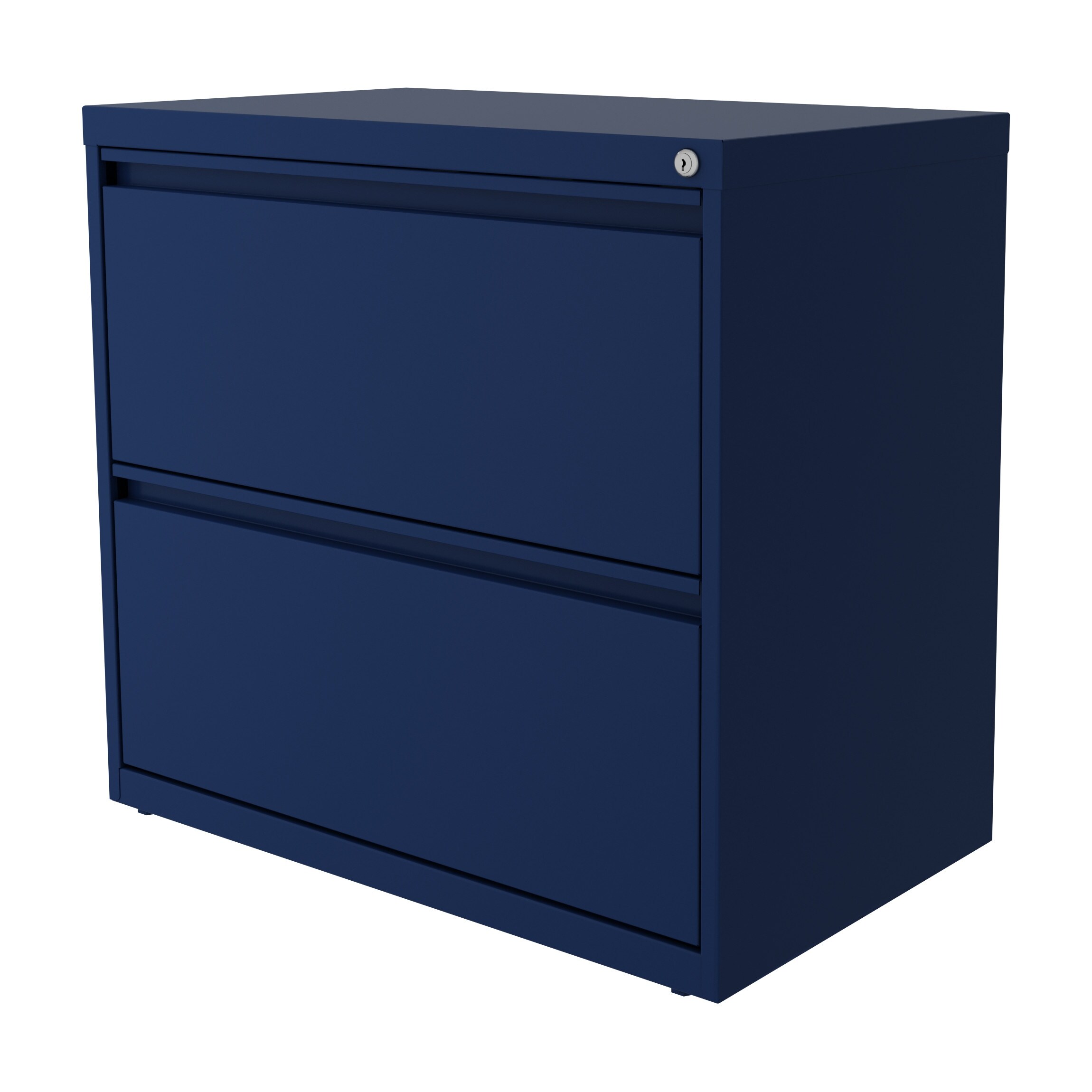 Shop Hirsh 30 Inch Wide 2 Drawer Lateral 101 File Cabinet Navy Overstock 32282497