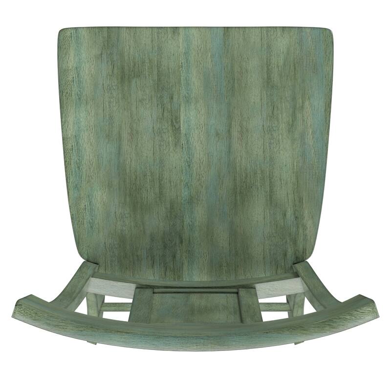 Eleanor Panel Back Wood Counter Chair (Set of 2) by iNSPIRE Q Classic