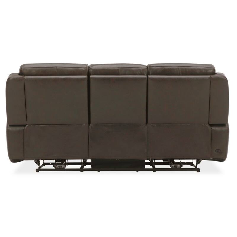 Carrington Leather Dual Power Reclining Sofa
