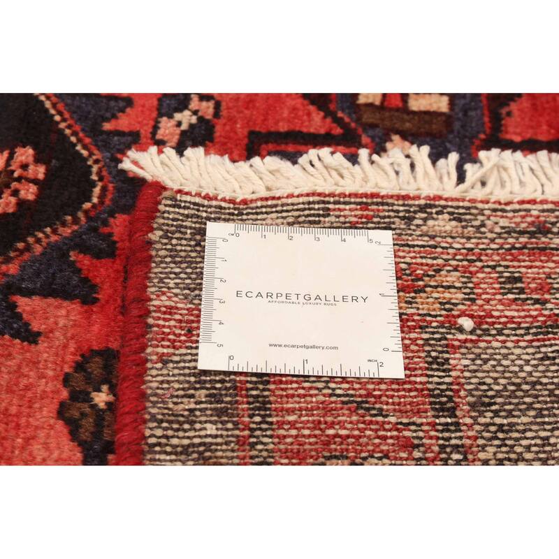 ECARPETGALLERY Hand-knotted Anadol Red Wool Rug - 3'4 x 9'11