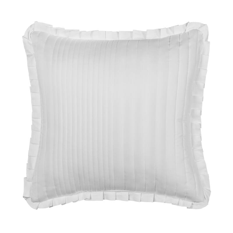 Savannah 20" Square Quilted Decorative Throw Pillow