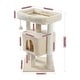 preview thumbnail 6 of 4, Sevie 28"H Gray Cat Tower With Condo And Sisal Posts