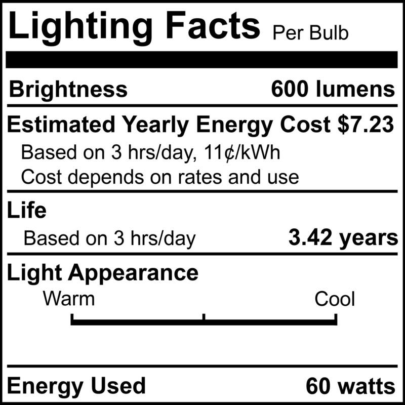 Bulbrite Spunlite Multi Pack of Dimmable Satin Incandescent Bulb